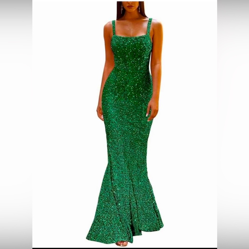 Women's Sequin Mermaid Prom Dresses 2024